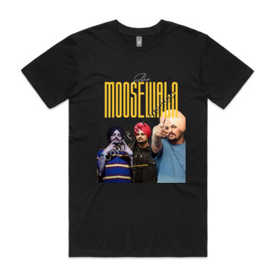 Sidhu Mosewala |  Staple Crew Tee (Premium) Thumbnail